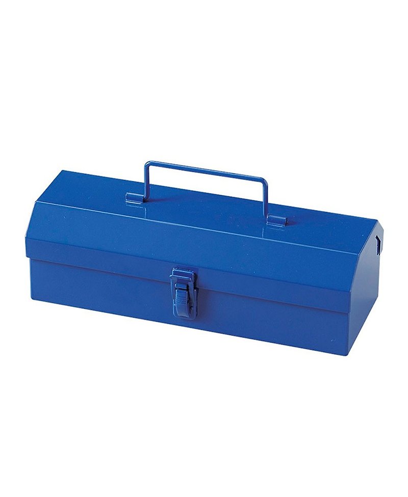 日本Magnets復古工業風小工具箱/鉛筆盒/收納盒(藍色) - 鉛筆盒/筆袋 - 其他金屬 藍色