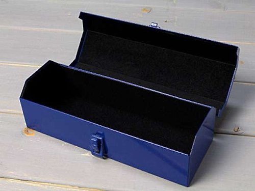 Japan Magnets retro industrial style small tool box/pencil box/storage box  (blue)