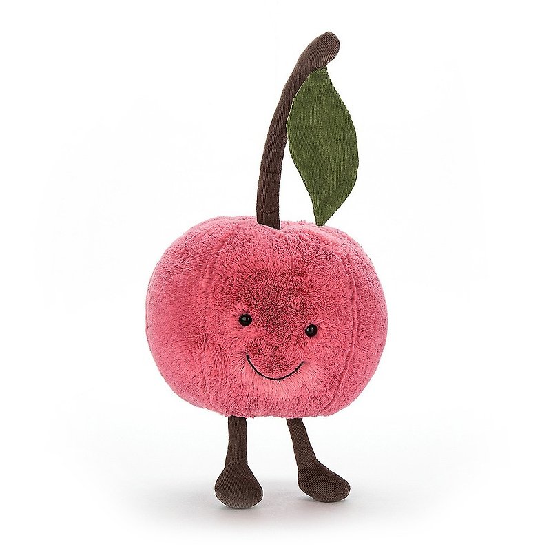 Jellycat Amuseable Cherry - ตุ๊กตา - วัสดุอื่นๆ สึชมพู
