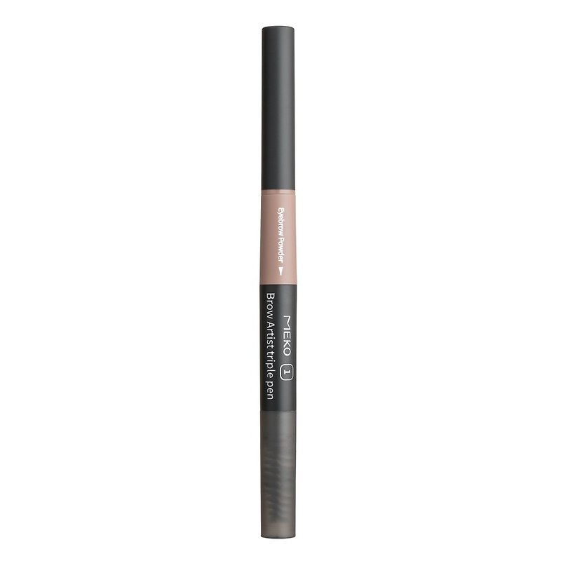 MEKO Eyebrow Art 3D Shaping Eyebrow Pencil (4 colors in total) - Eye Makeup - Other Materials Brown