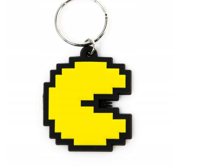 懐かしの名作テレビゲーム】パックマン パックマン キーホルダー