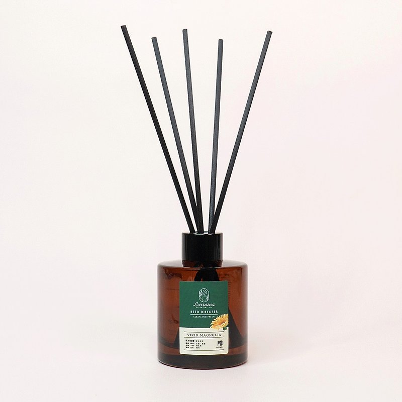 Perfume Bamboo | Elegant Forest Fragrance × Green Star Orchid - น้ำหอม - แก้ว สีนำ้ตาล