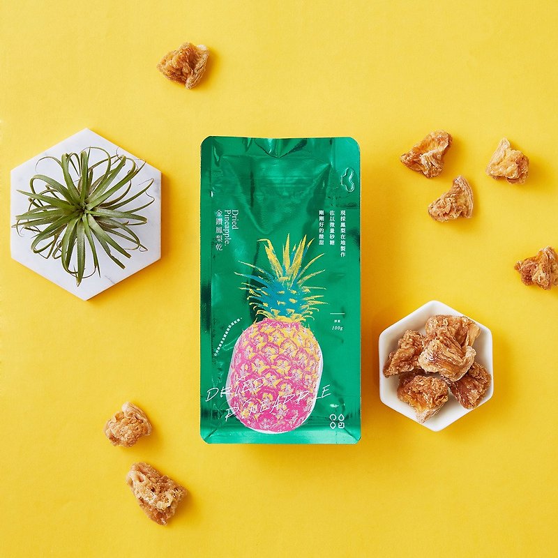 【Sunnygogo】 Dried Pineapple - Dried Fruits - Other Materials 