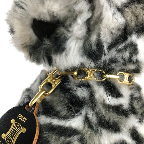 日本直送 名牌中古包 】CELINE セリーヌ ぬいぐるみ ホワイト