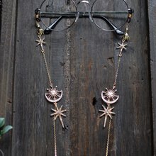 復古風眼鏡鍊 星之碎片