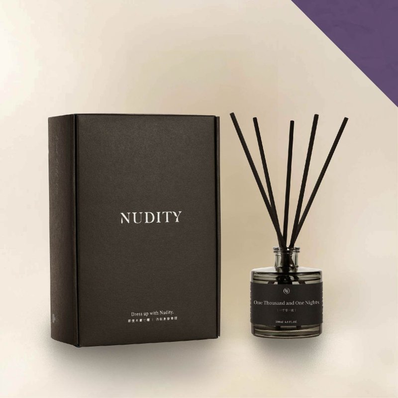 NUDITY | 擴香組 - 一千零一夜 One Thousand and One Nights - 香薰/精油/線香 - 玻璃 黑色