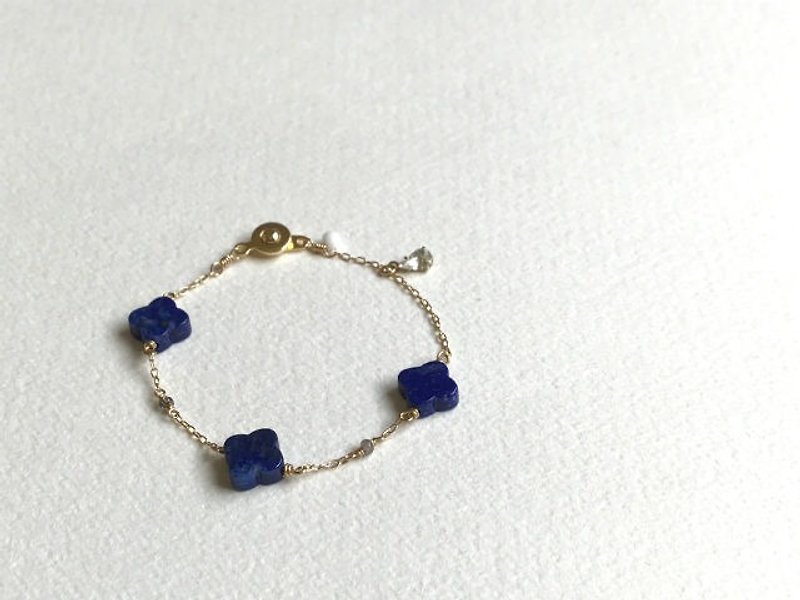 SKY（bracelet） - Bracelets - Gemstone Blue