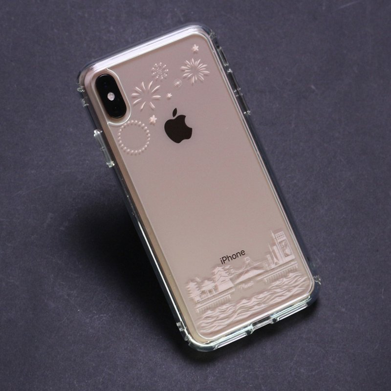 D-Armor Shockproof case with Anti-Yellowing and Technology.Blossom Tokyo - เคส/ซองมือถือ - พลาสติก สีใส