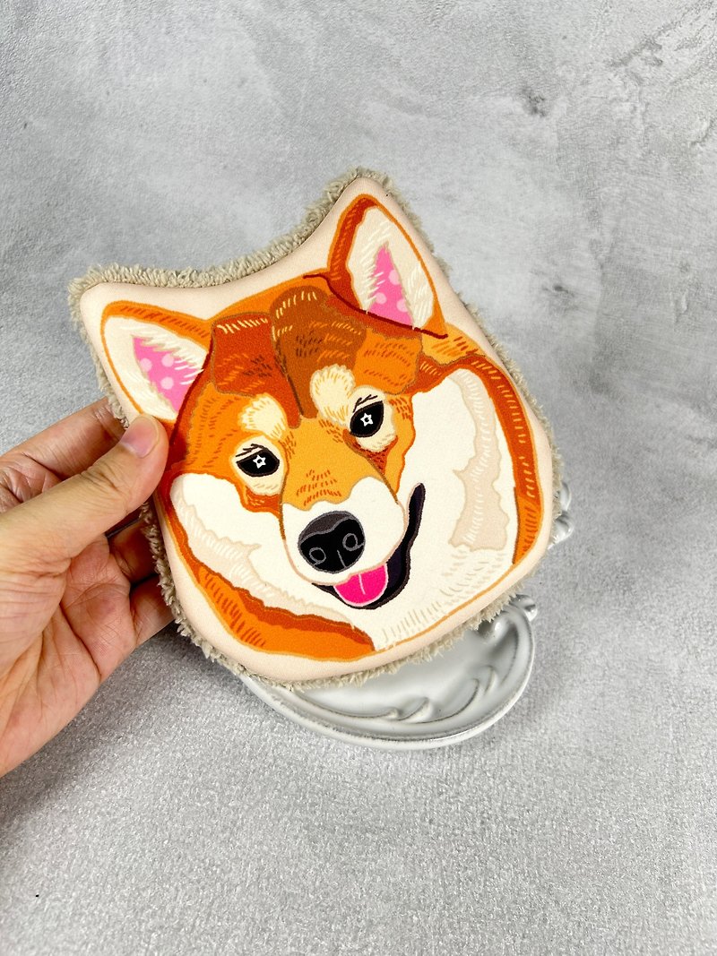 Limited spot original cooperation pet small wallet Shiba Inu coin purse card holder - Coin Purses - Other Materials 