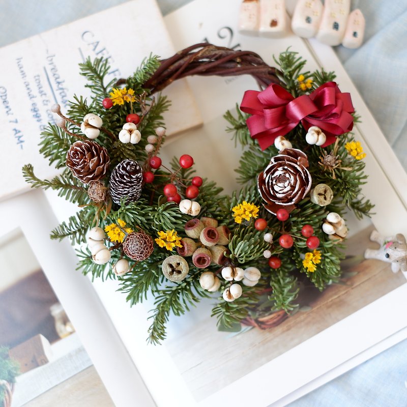 To be continued | Classic Christmas Nobelson Dry Flower Christmas Wreath Spot - Dried Flowers & Bouquets - Plants & Flowers Multicolor