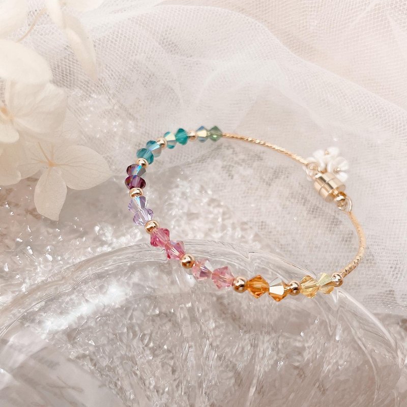 Swarovski Bracelet - เครื่องประดับผม - คริสตัล หลากหลายสี