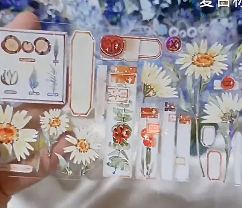 Vintage Label PET Paper Tape Rainbow Special Craft - มาสกิ้งเทป - กระดาษ สีกากี