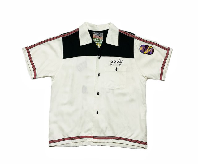 New stock Houston re-engraved 50s bowling shirt color