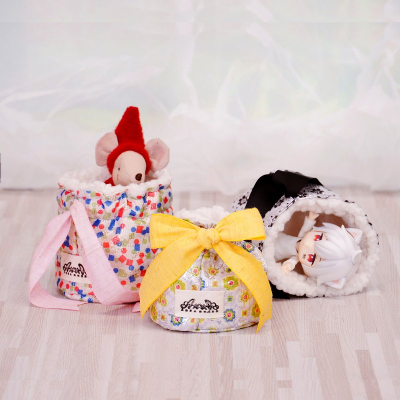 Anna-Queen / BJD head protection bag / Drawstring bag - กล่องเก็บของ - วัสดุอื่นๆ 