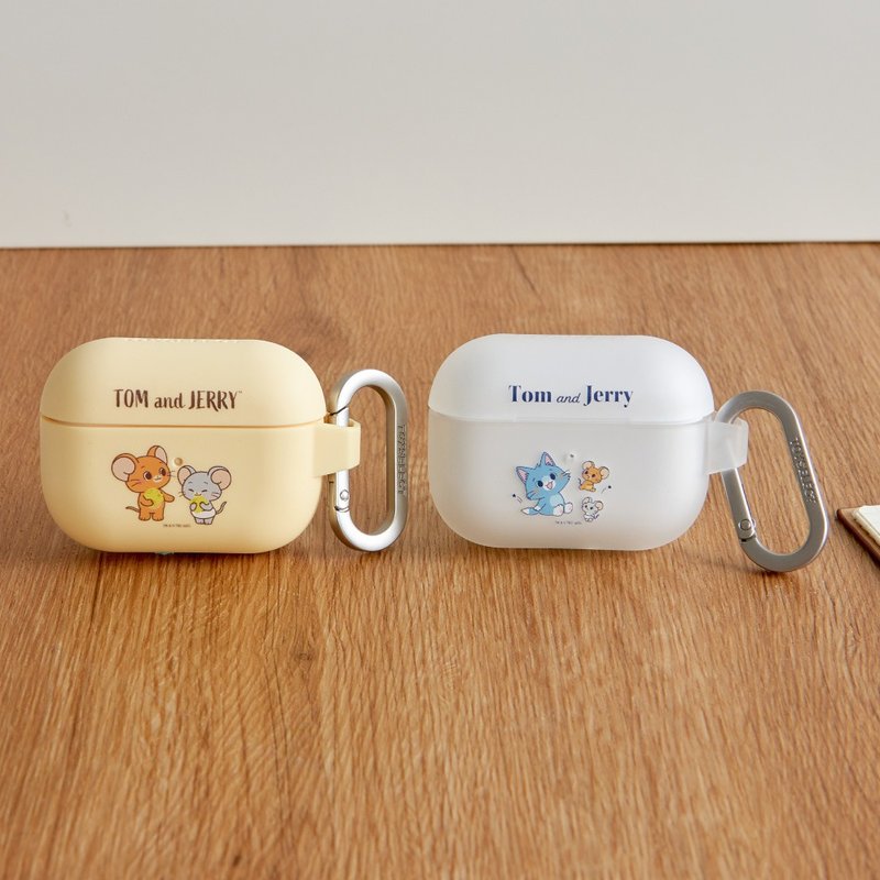 湯姆貓與傑利鼠GOKKO-仰望天空強悍防摔AirPods保護 - AirPods/耳機保護套 - 塑膠 多色