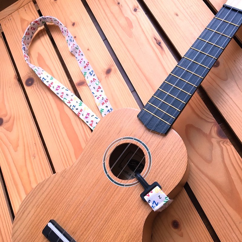 Lightweight ukulele strap - อื่นๆ - ผ้าฝ้าย/ผ้าลินิน 