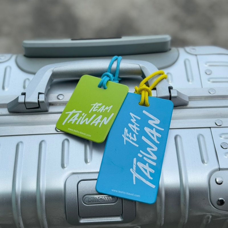 #TeamTaiwan 挺台灣系列-螢光系行李吊牌/背包吊飾 - 行李吊牌 - 塑膠 