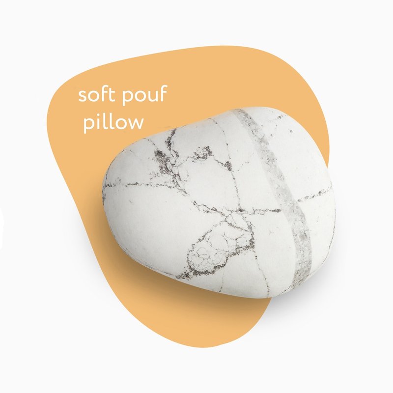 Soft pillow Kamushi Toscana - Other Furniture - Polyester White