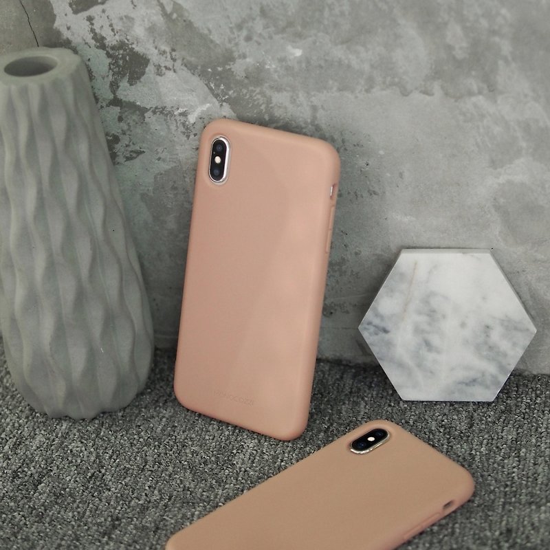 Lucid Plus | Shock Resistant Case for iPhone XS/ Max - Rosary Coral - Phone Cases - Polyester Pink