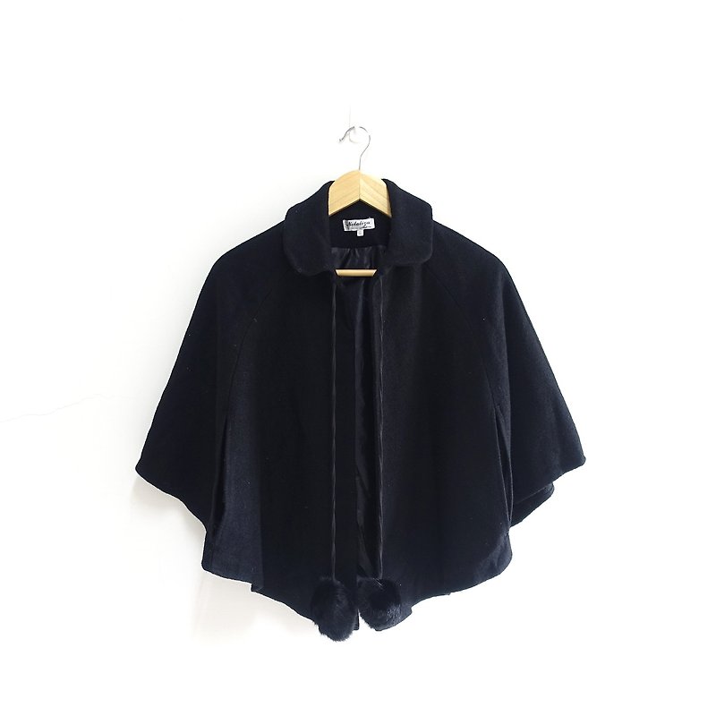 │Slowly | God secret - Vintage wind jacket │vintage. Vintage. - เสื้อแจ็คเก็ต - ผ้าฝ้าย/ผ้าลินิน สีดำ
