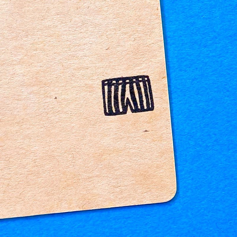 Trunks・ rubber stamp - Stamps & Stamp Pads - Rubber White