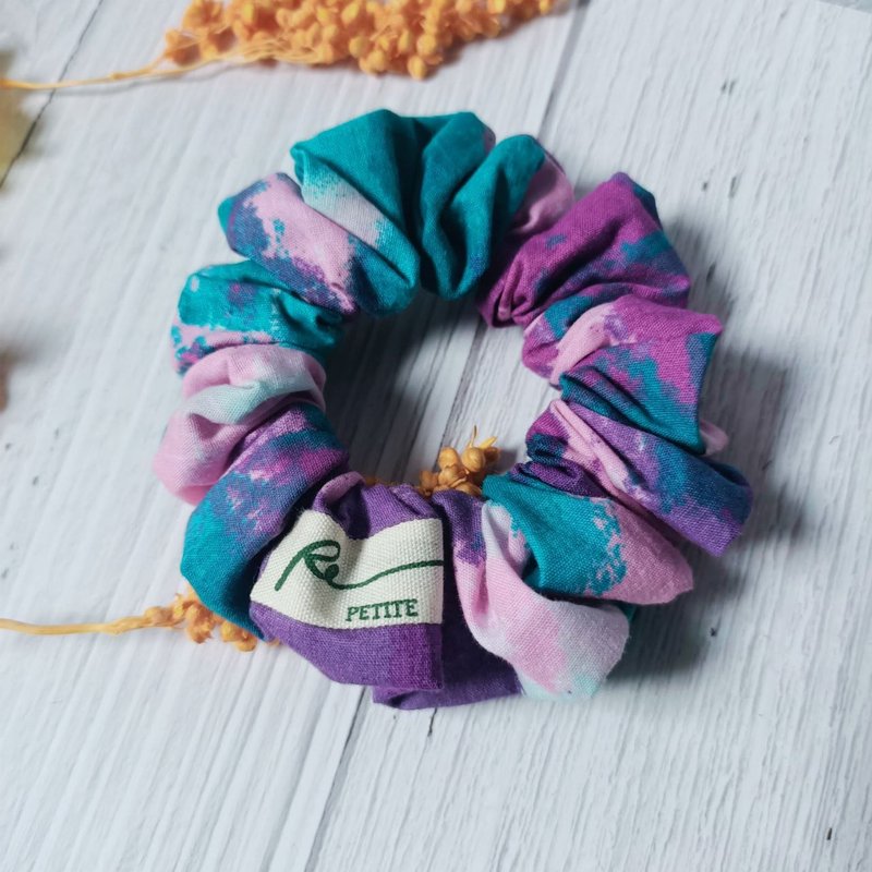 Gradient Scrunchies | RE- Project | Handmade - เครื่องประดับผม - ผ้าฝ้าย/ผ้าลินิน หลากหลายสี