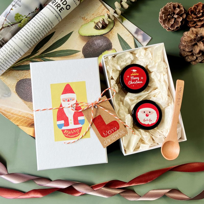 [Christmas Gift Box] Happy Christmas Jam Group Exchange Gifts - แยม/ครีมทาขนมปัง - อาหารสด 