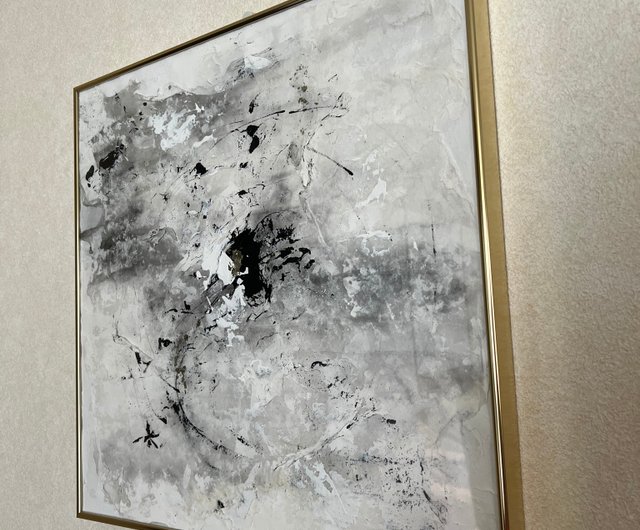 雅 - Miyabi -】原画/額装済み/和風/禅/絵画/アート/抽象画/ニュアンス