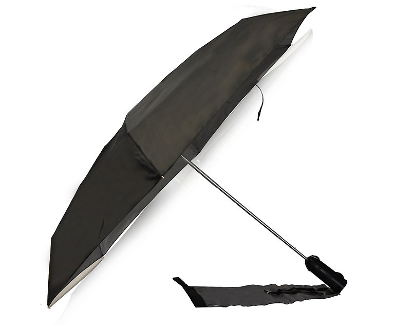 Eco-Friendly Alycia Umbrella ブラック - 雨傘/雨衣 - 防水材質 