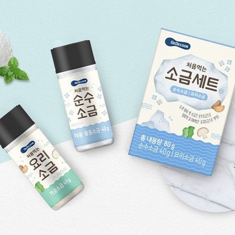 South Korea [BEBECOOK] Baoshan Toddler Salt 2 Pack (80g) - อื่นๆ - วัสดุอื่นๆ 