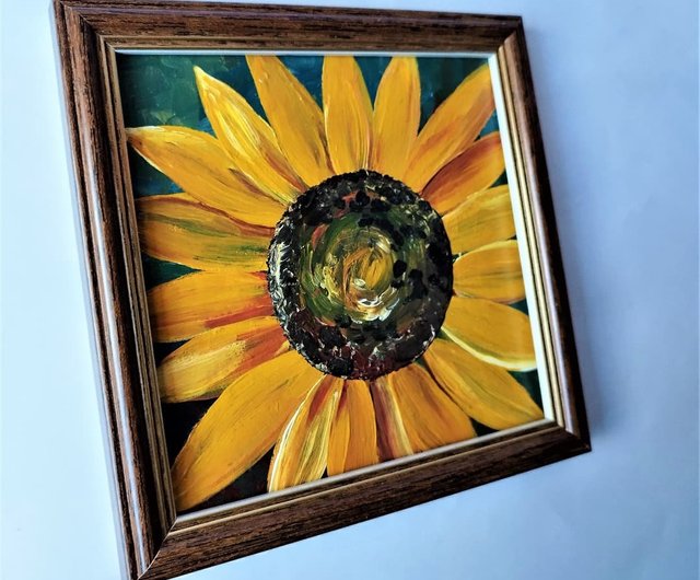 テクスチャーアート 絵画 花 立体 絵 インテリアアート 花の絵