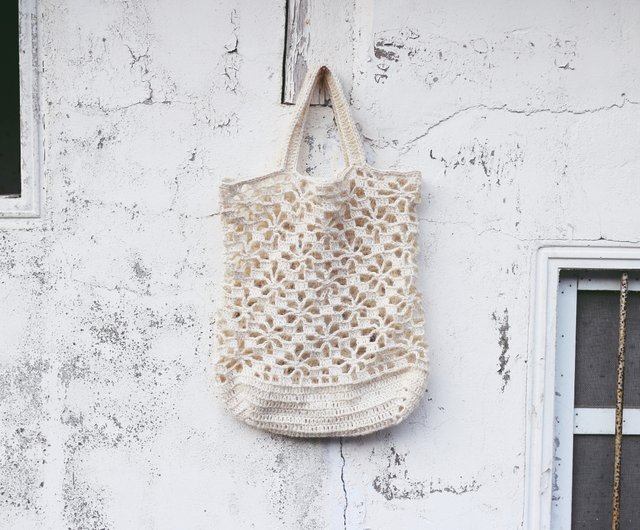woven rope bag