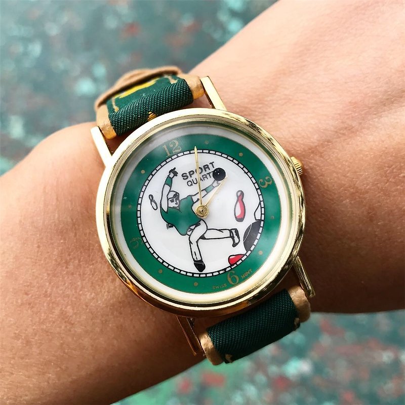 [Lost and find] old children's sports sports bowling watch - Women's Watches - Other Metals Multicolor