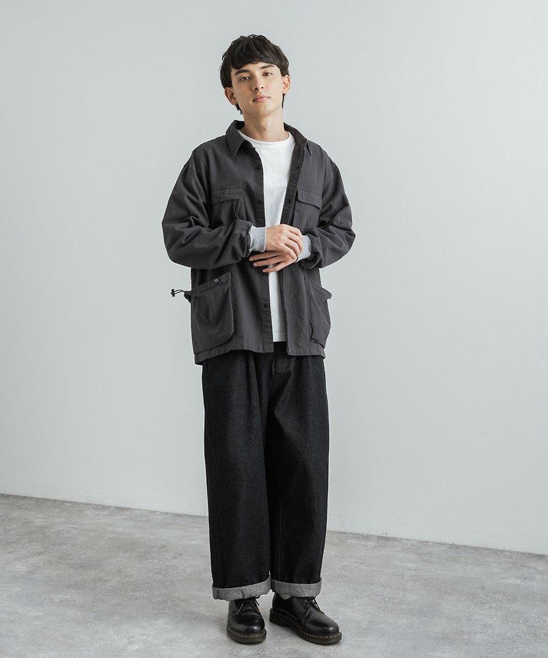 Japanese KRIFF MAYER official sales agency multi-color flannel work shirt Japanese clothing - เสื้อโค้ทผู้ชาย - ผ้าฝ้าย/ผ้าลินิน 