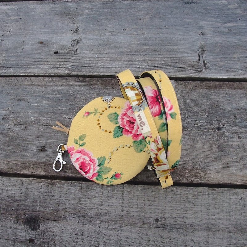 Me. Little maid. Leash + carry-on bag - yellow. - Collars & Leashes - Cotton & Hemp Yellow