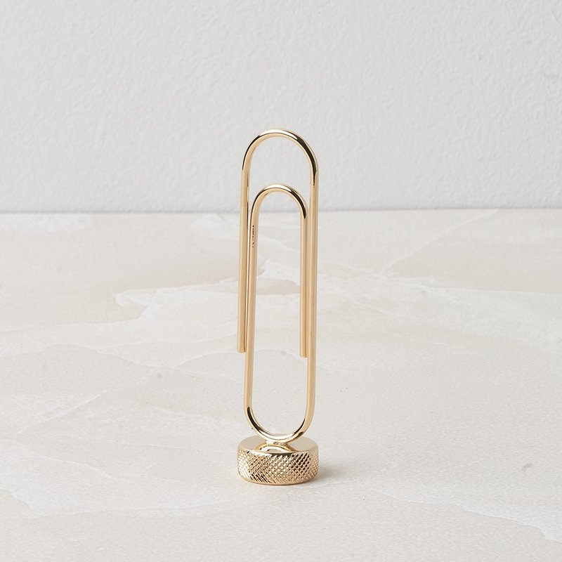 Table Number Holder, Place Card Holder, Wire Picture Holder, Table Photo Holder - 名片架/名片座 - 其他金屬 金色