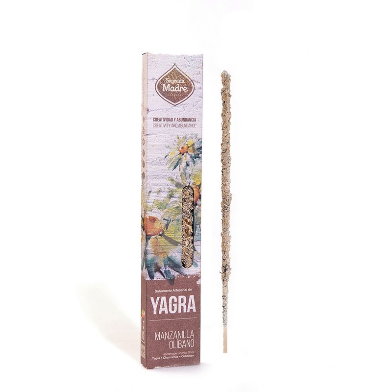 【Sagrada Madre】氛母_洋甘菊、乳香-Yagra香薰棒 - 香氛/精油/擴香 - 植物．花 卡其色