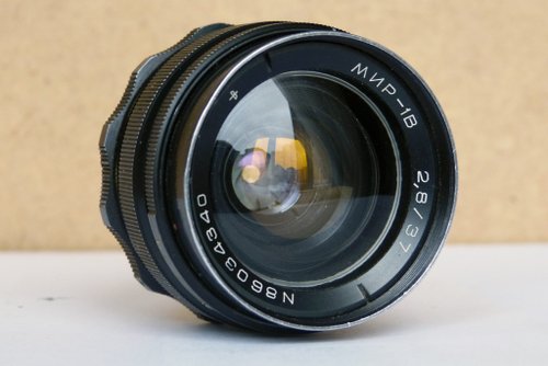テスト済み Mir-1V Mir-1B 2.8/37 一眼レフ カメラ用レンズ M42