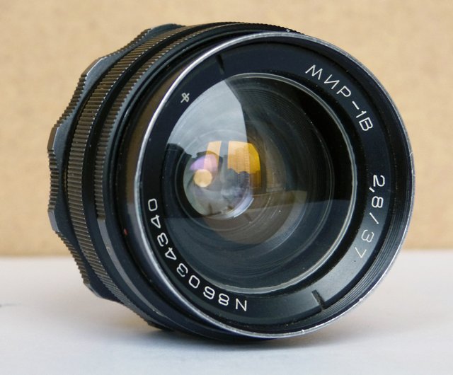 格安 2.8/37 Mir-1B Mir-1V tested lens mount M42 camera SLR for レンズ(単焦点)