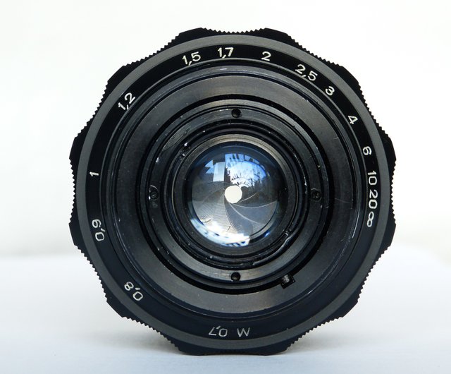 Mir-1V Mir-1B 2.8/37 レンズを一眼レフカメラ M42 マウント