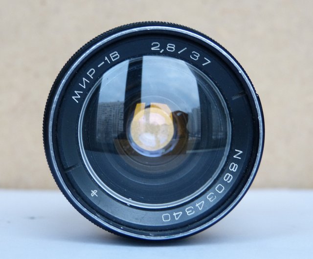 最低価格の SLR for lens 2.8/37 Mir-1B Mir-1V tested camera mount M42 レンズ(単焦点)