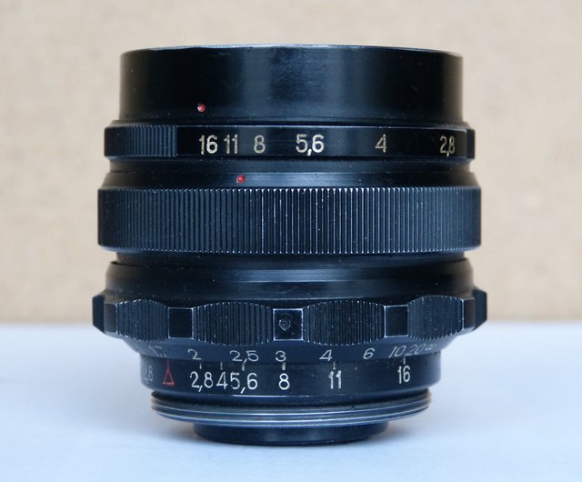 買い誠実 tested mount M42 camera SLR for lens 2.8/37 Mir-1B Mir-1V レンズ(単焦点)