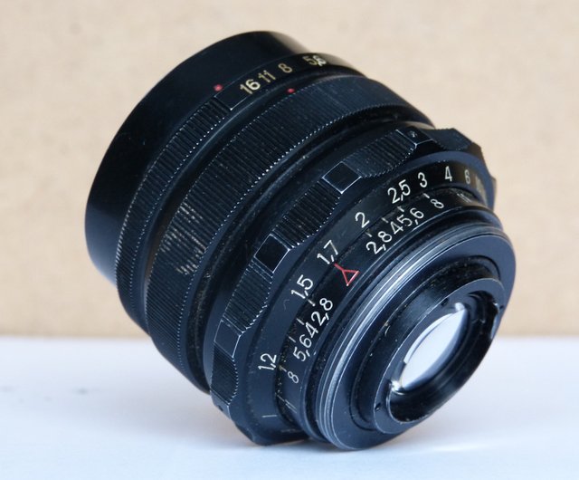 tested Mir-1V Mir-1B 2.8/37 lens for SLR camera M42 mount