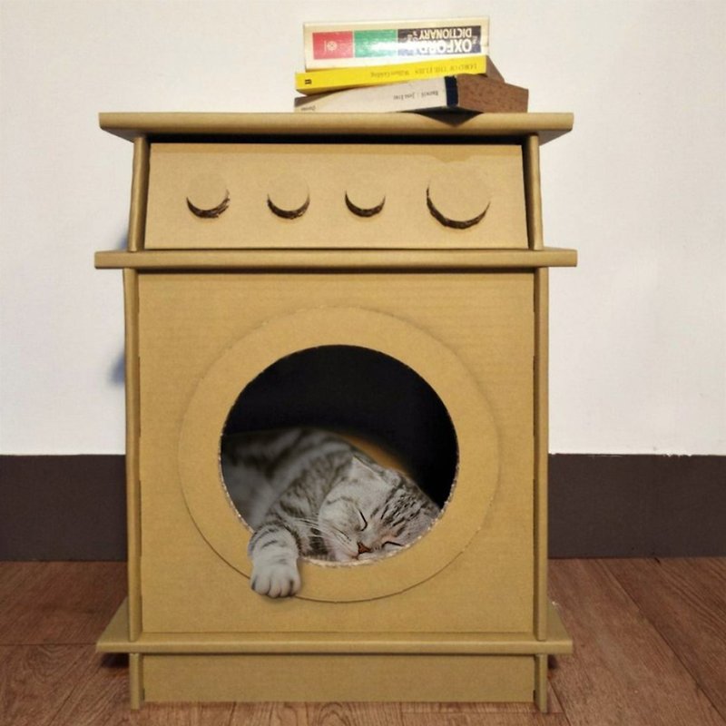 【好貓在家】貓的滾筒洗衣機 貓屋/寵物