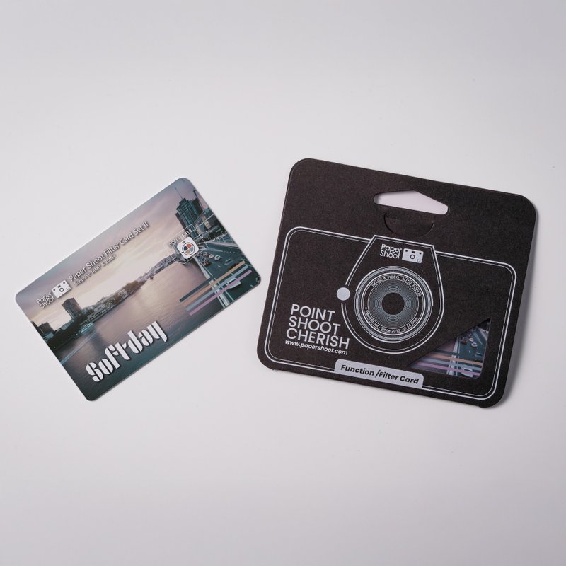 Paper Shoot 專用濾鏡卡2025特效濾鏡卡(不含相機)18/20MP ONLY - 菲林/即影即有相機 - 塑膠 橘色