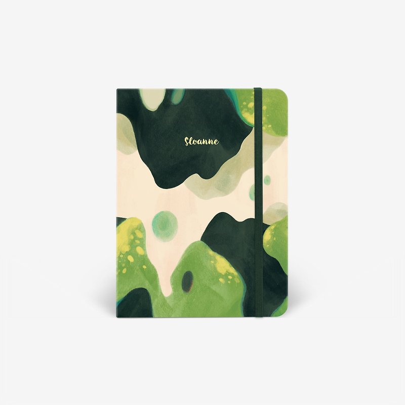 Moss Wirebound Notebook 160 pages - 筆記簿/手帳 - 紙 藍色