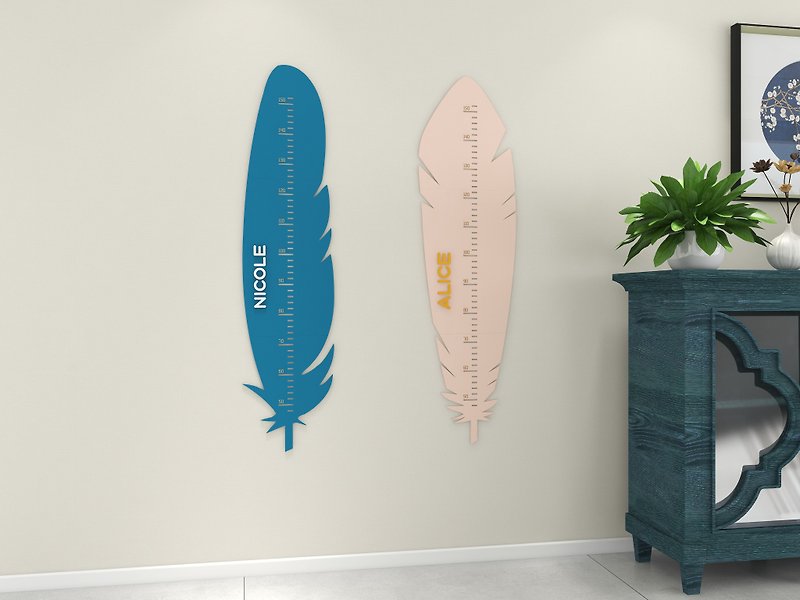 【Customized】Kids Height Ruler Wall Decoration Kids Gift - Baby Gift Sets - Wood 