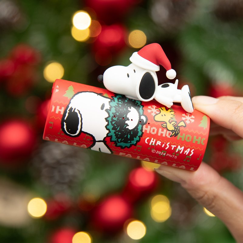 [Christmas Gift Exchange] Snoopy Pocket Fast Charging Power Bank (Christmas Limited Edition) - Chargers & Cables - Other Materials Red