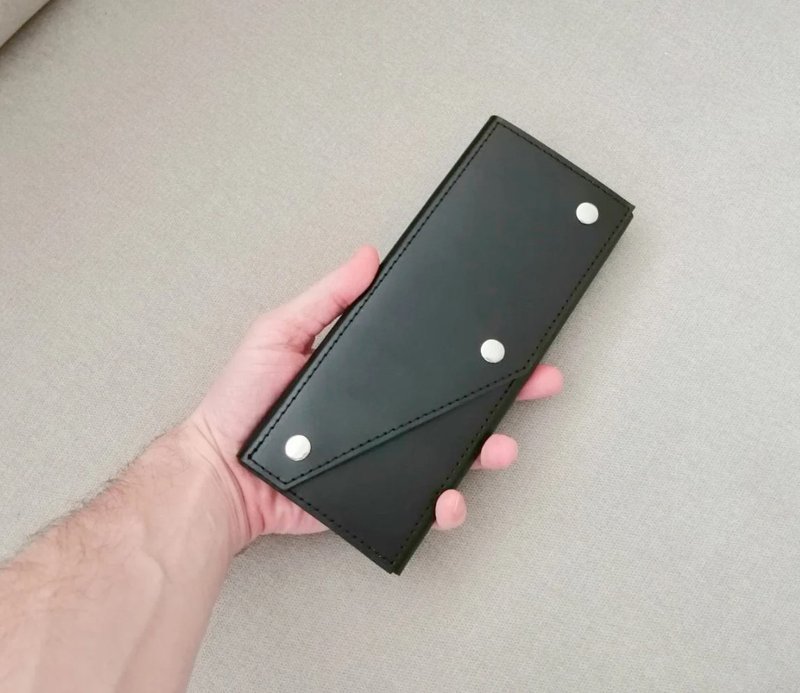 Personalized leather barber case, Barber Tool Kit, hairdressers kits - 化妝包/收納袋 - 真皮 多色
