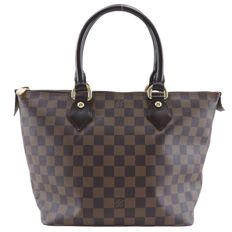 【日本直送】ルイ・ヴィトン LOUIS VUITTON サレヤPM トートバッグ N51183 ダミエキャンバス 茶 VI4047 レディース【中古】 - 手提包/手提袋 - 人造皮革 咖啡色